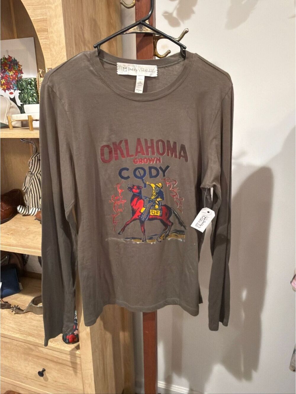NWT Daddy's Shirt Oklahoma Cody XL 20" PTP - Picture 1 of 5